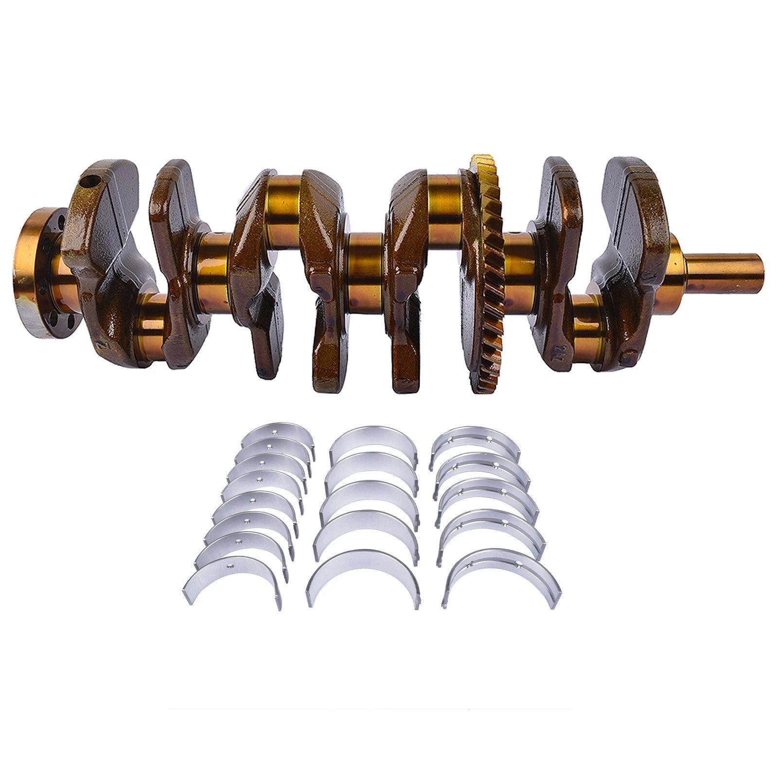 Set of 4 Crankshaft Main & Con Rod Bearings for Toyota Corolla Highlander (2002–2015)
