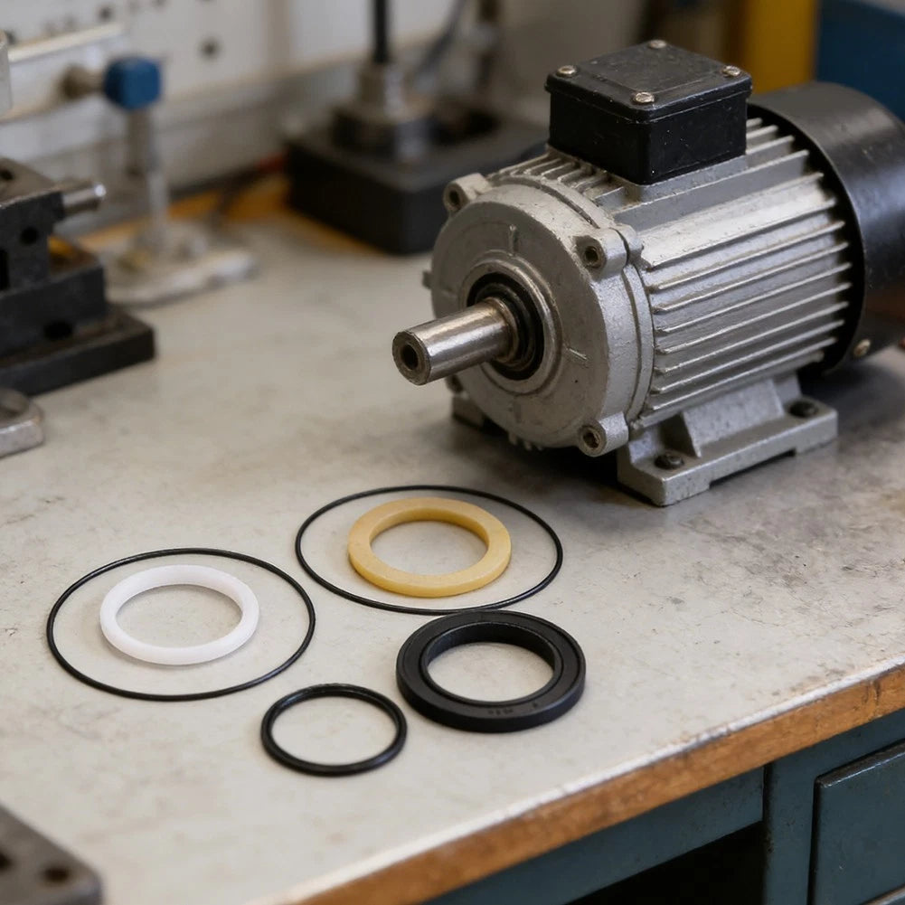 Front Shaft Seal Kit for Char-Lynn 6000 Series (Rubber)