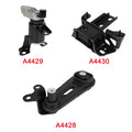 3Pcs Engine Motor Trans Mount Set for Mazda 2 (2011–2014) EM7022 EM7241