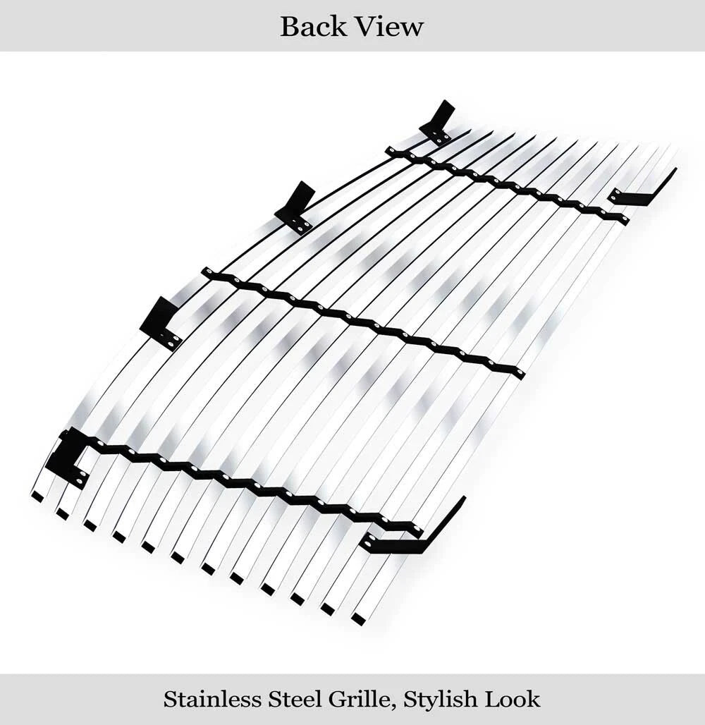 Stainless Silver Billet Grill Insert for Infiniti M35/M45 (2008-2010)