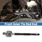2X Front Inner Tie Rod End Links for Chevrolet Aveo, Pontiac G3, Suzuki