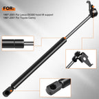 2X Hood Lift Supports for Lexus ES300 (1997–2001)