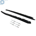 Set of 2 Window Sweep Weatherstrips for Corvette C4 (1984–1996)