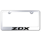 Stainless Steel License Plate Frame - Officially Licensed for Acura ZDX