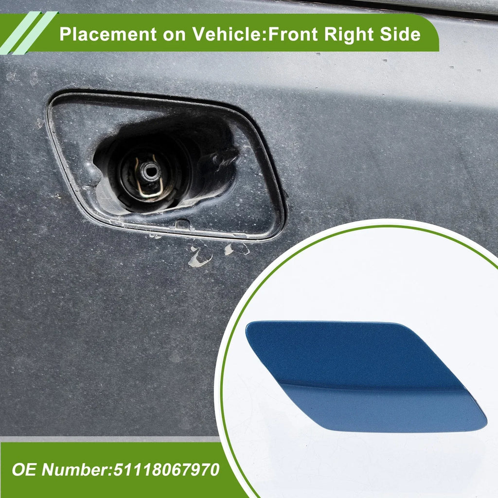 Front Right Washer Nozzle Cover Cap for BMW 320i (2013-2018)