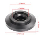 Steering Wheel Short Hub Adapter for BMW E46 (2001–2006)