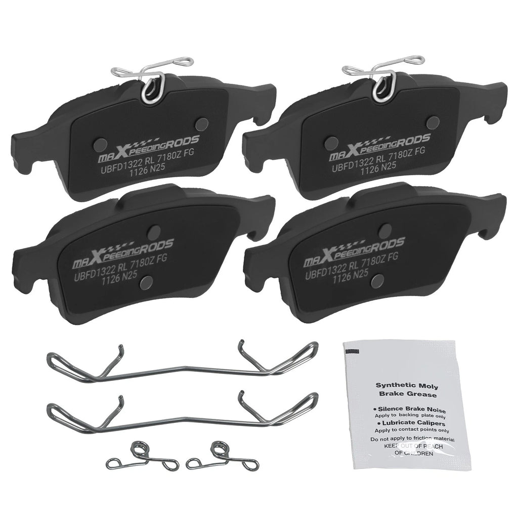 Rear Ceramic Brake Pads Set for Saab 9-3 2003-2011/9-3X 2010-11/Mazda 3 2006-13