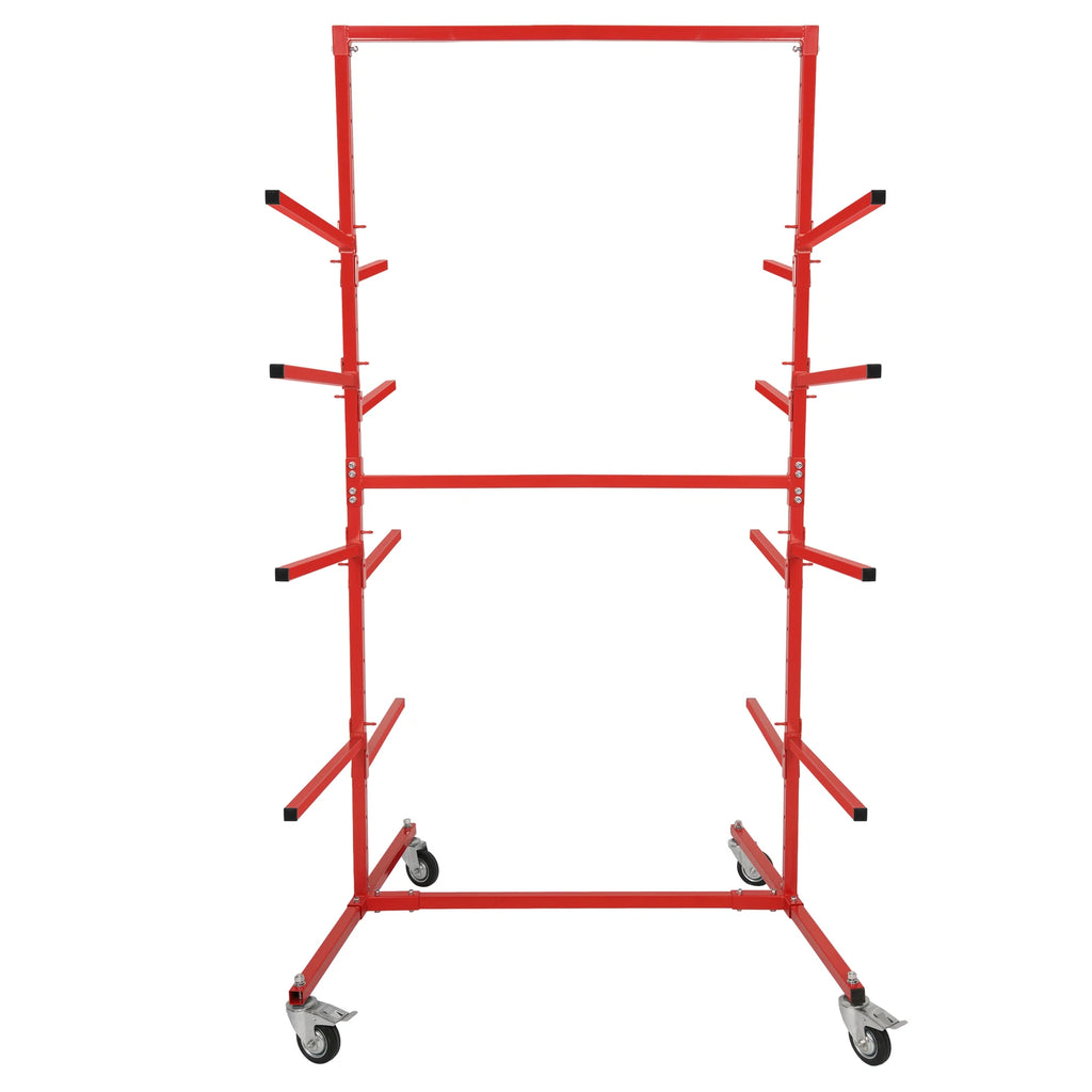 Mobile Bumper Storage Rack for Auto Body (Adjustable Support Arms)