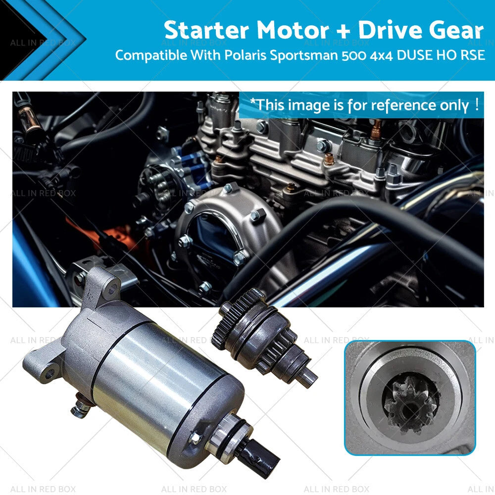 Starter Motor for Polaris Sportsman 500 4x4 (1999–2012) DUSE HO RSE