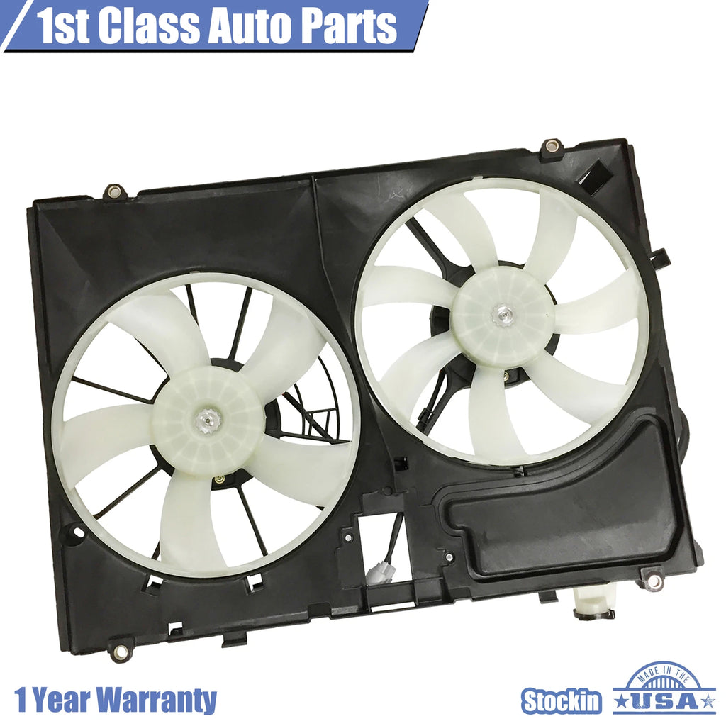Radiator Cooling Fan Assembly with Reservoir Tank for Toyota Sienna (2004–2005)