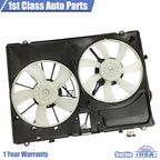 Radiator Cooling Fan Assembly with Reservoir Tank for Toyota Sienna (2004–2005)