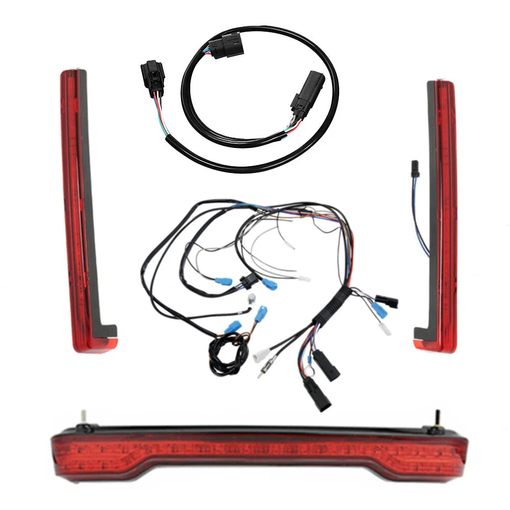 Brake Tail Light Side Markers Wiring Harness for Harley Touring (2014–2023)