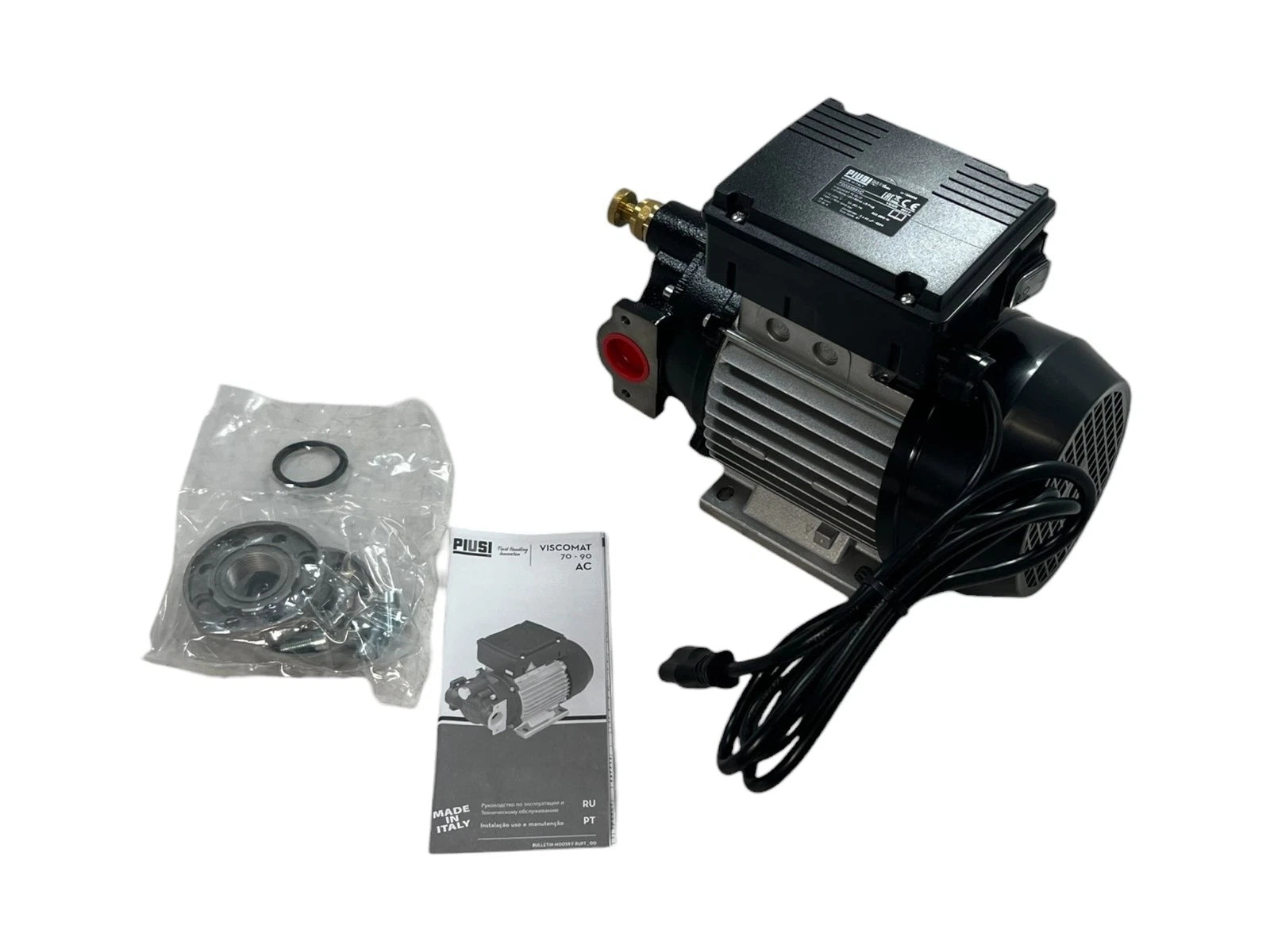 Piusi Viscomat 70 Electric Vane Pump for US Plug (7 GPM, 110/50Hz - 120/60Hz)