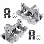 Pair Rear Brake Calipers with Brackets for Hyundai Tucson Kia Sportage (2016–2023)