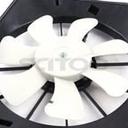 AC Condenser and Cooling Fan Assembly Kit for Honda CR-V (2002–2006)