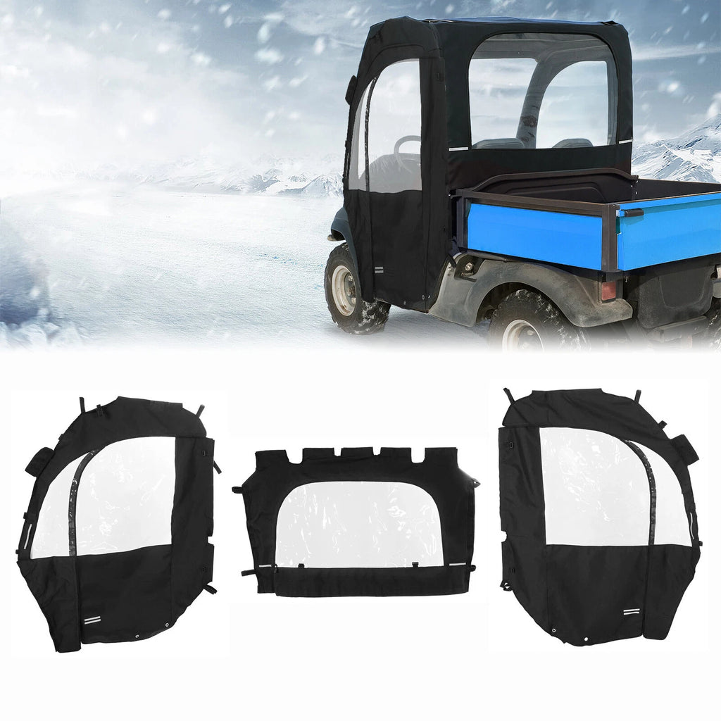 PVC Soft Doors Cab Enclosure & Rear Window for Kubota RTV400 RTV450 (2008–2021)
