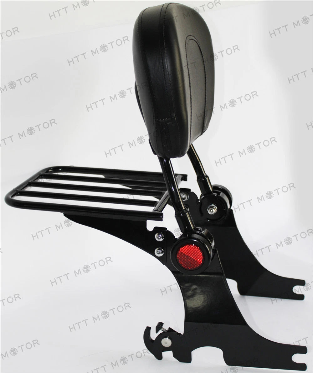 Detachable Backrest Sissy Bar w/ Luggage Rack for HD Sportster (1994–2003)