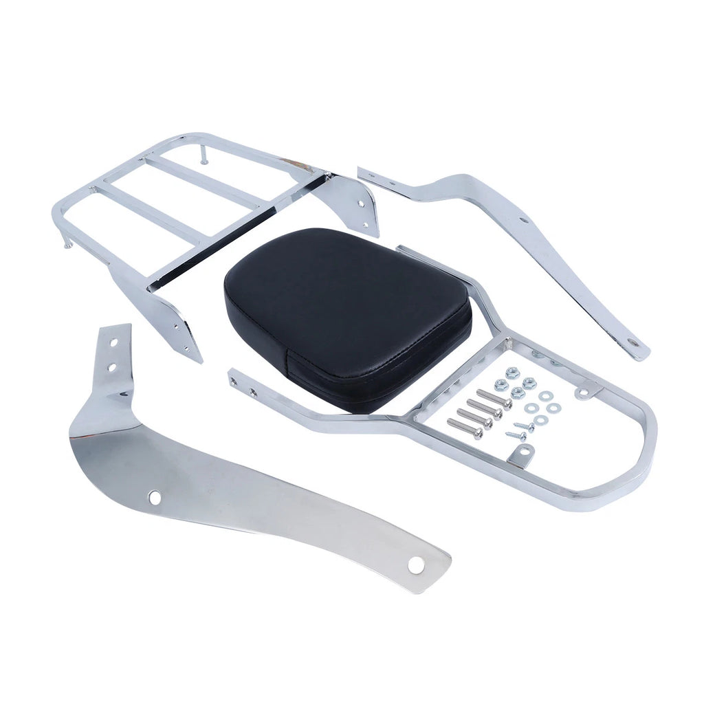 Sissy Bar Backrest Luggage Rack for Suzuki Intruder/Volusia VL800 (2001–2012)