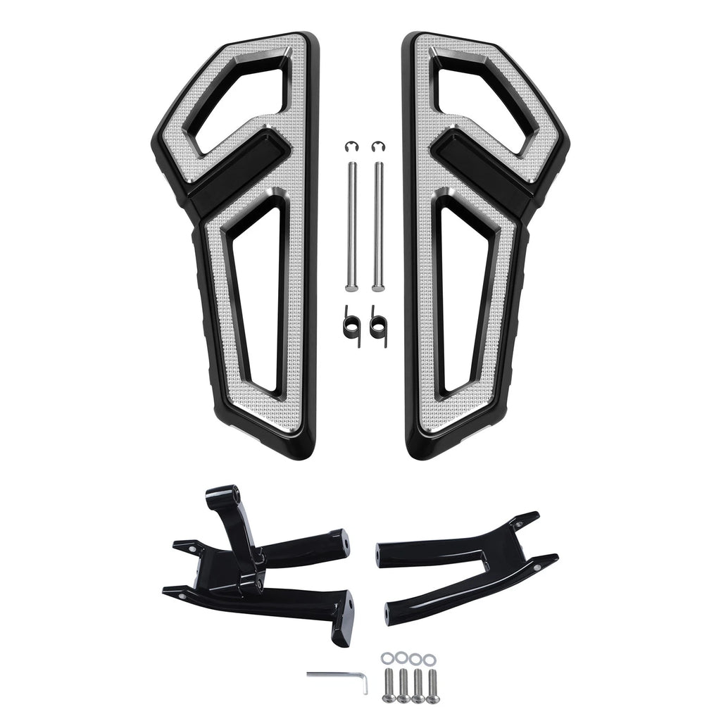 Front Driver Footboards Bracket Kit for Harley FLSL FLHCS (2018–2025)