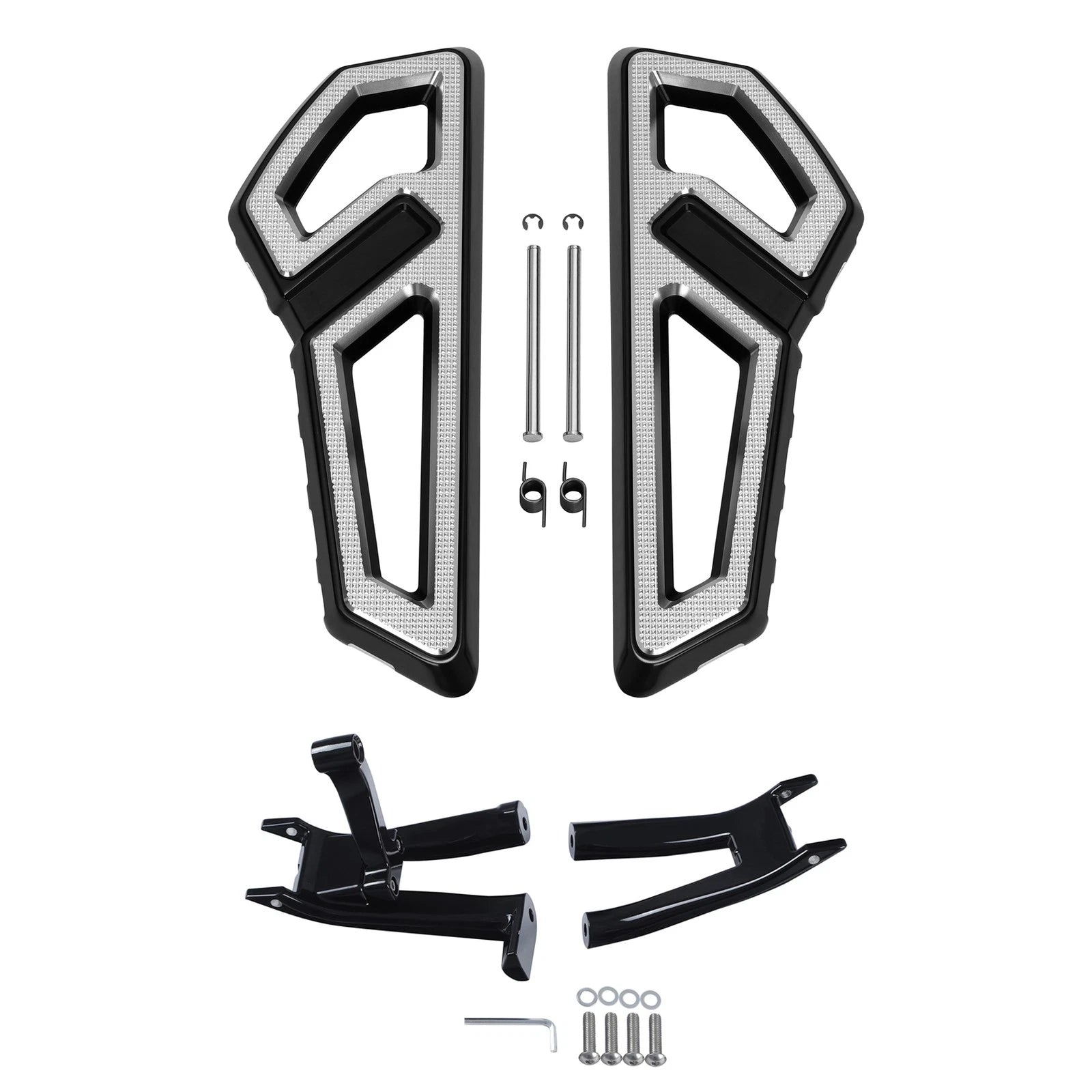 Front Driver Footboards Bracket Kit for Harley FLSL FLHCS (2018–2025)