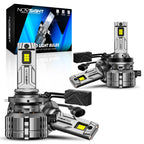 Set of 4 H11 9005 LED Headlight Bulbs for