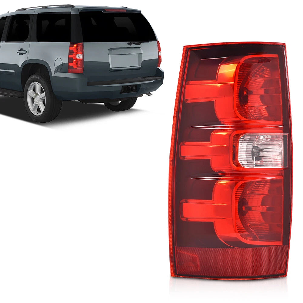 Tail Light Lamp for Chevrolet Tahoe Suburban 1500 (2007–2014) Left Side w/Bulb
