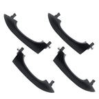 Front and Rear Outside Door Handles Black for BMW X5 (2000–2006)