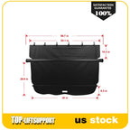 Carbon Fiber Rear Cargo Security Trunk Cover for Lexus GX460 (2010–2023)