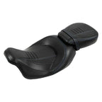 Low-Profile Driver Passenger Seats & Backrest for Harley Touring (2009-2023)