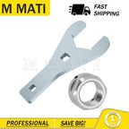 Axle Nut Wrench Tool & Lock for Yamaha Raptor 125 250 350 (2001–2023)