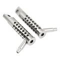 45° Silence Drilled Footrest Footpeg for Harley Sportster XL883L XL1200C (2011–2022)