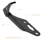 Left Driver Side Steel Engine Hood Hinge for Honda Civic (1992–1995)