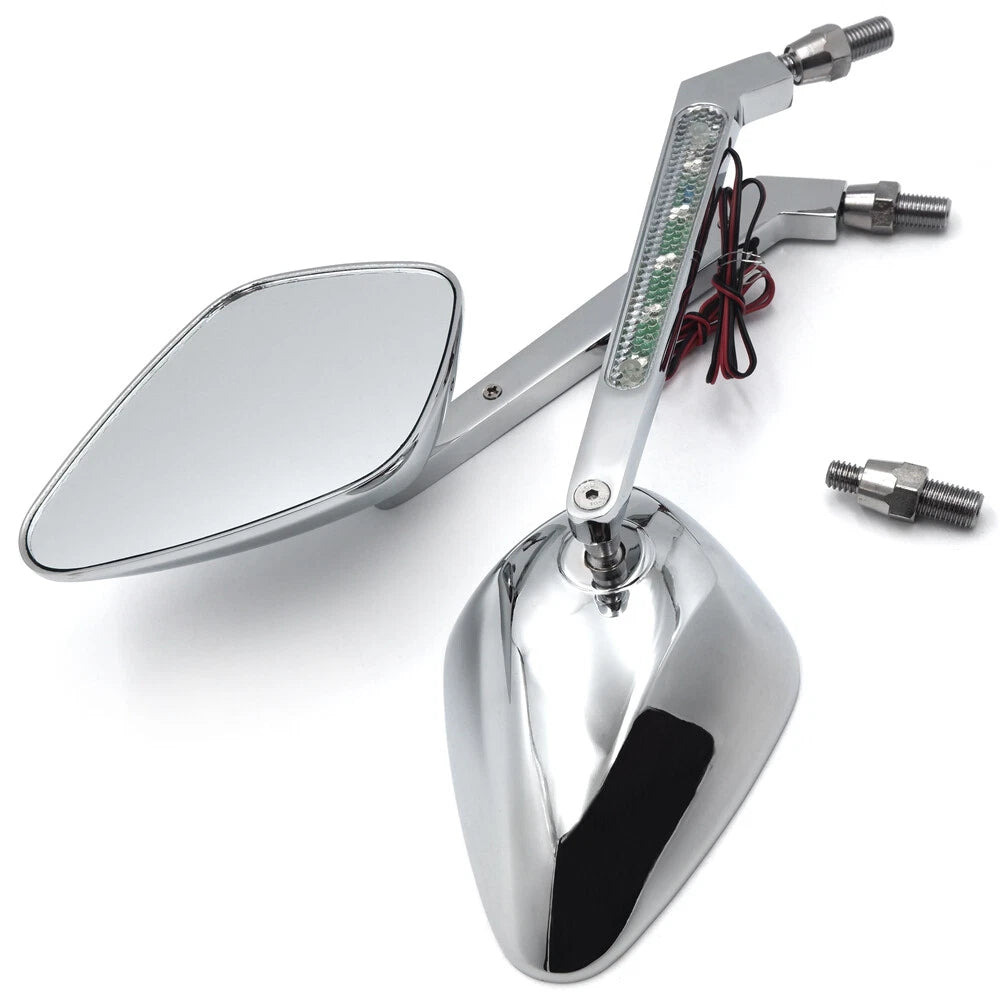 LED Turn Signal Mirror for Yamaha Cruiser Royal Star (All Years)