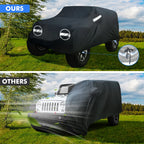 SUV Cover Waterproof UV Protection for Jeep Wrangler JK JKU (2007–2023)
