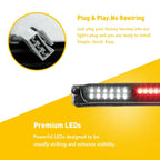 LED Third Brake Light for Ford F-150 (1997–2003) Smoke Rear Cargo Lamp