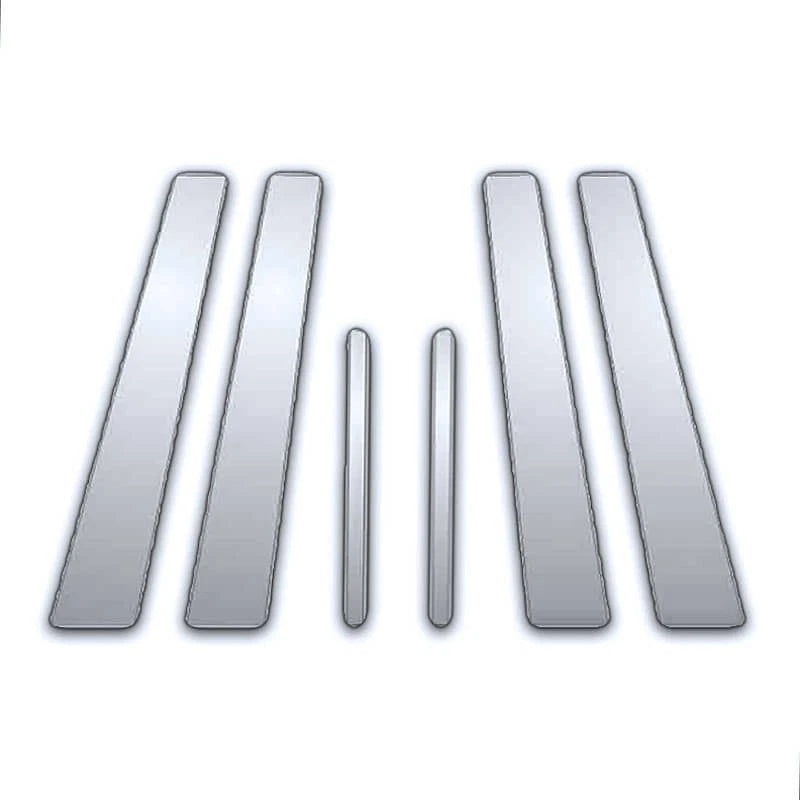 6Pc Chrome Pillar Post Covers Replacement for Pontiac G6 (2005–2010)