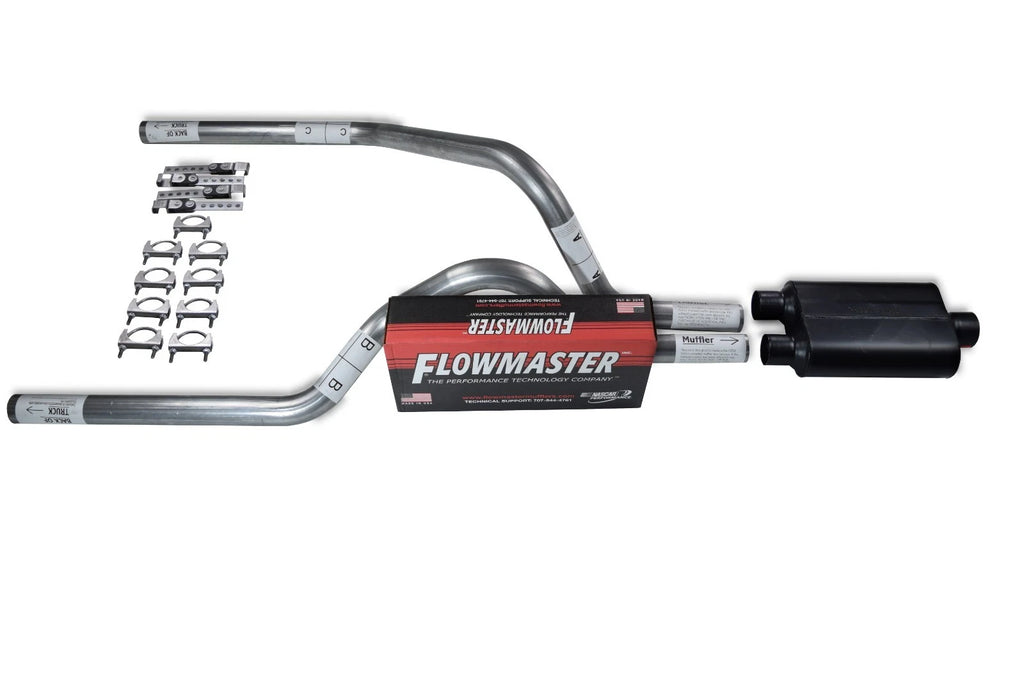2.5" Dual Exhaust Kit for Dodge Dakota (1987–1996) Flowmaster 40 Series