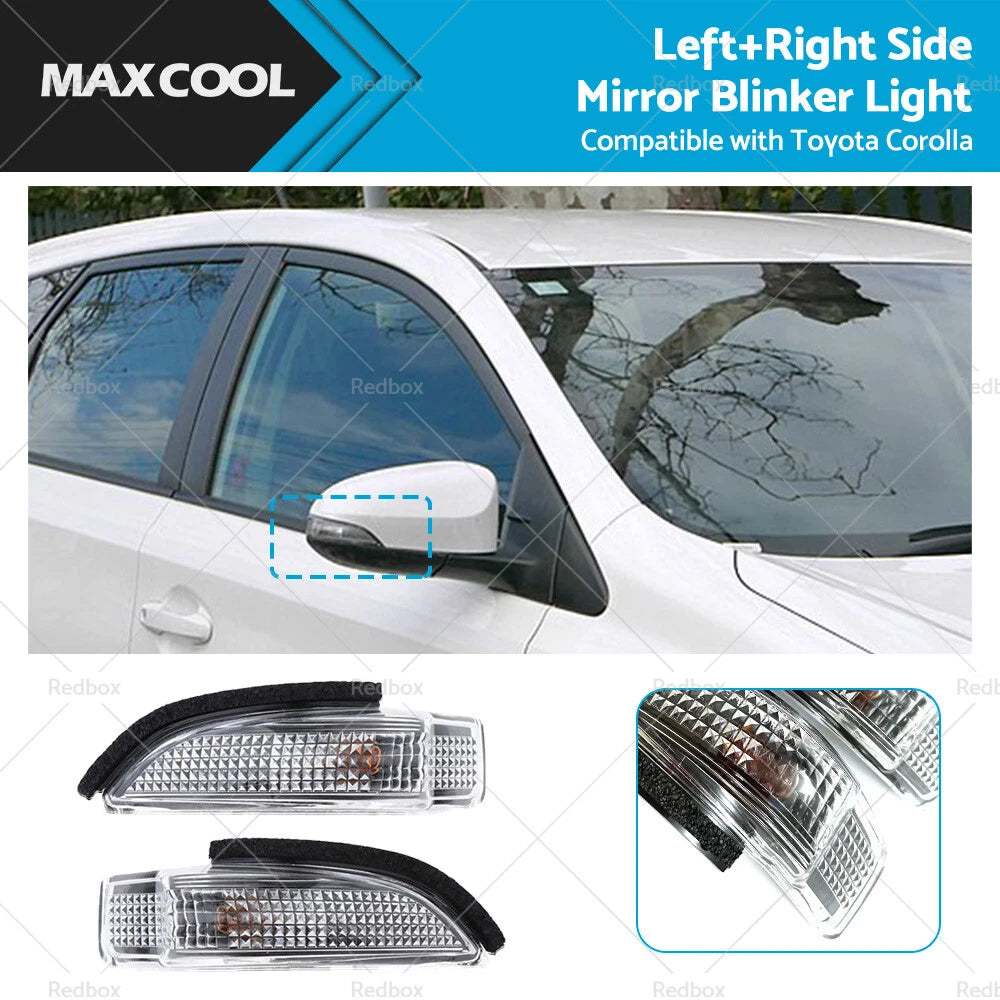 Set of 2 Turn Signal Lights for Toyota Corolla