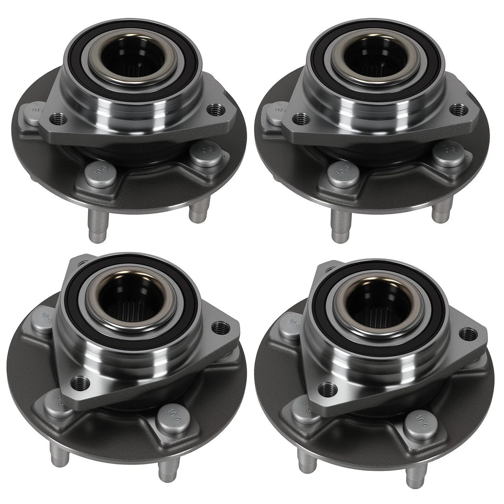4X Wheel Hub Bearing for Chevrolet Camaro, Cadillac CTS (2010–2015)