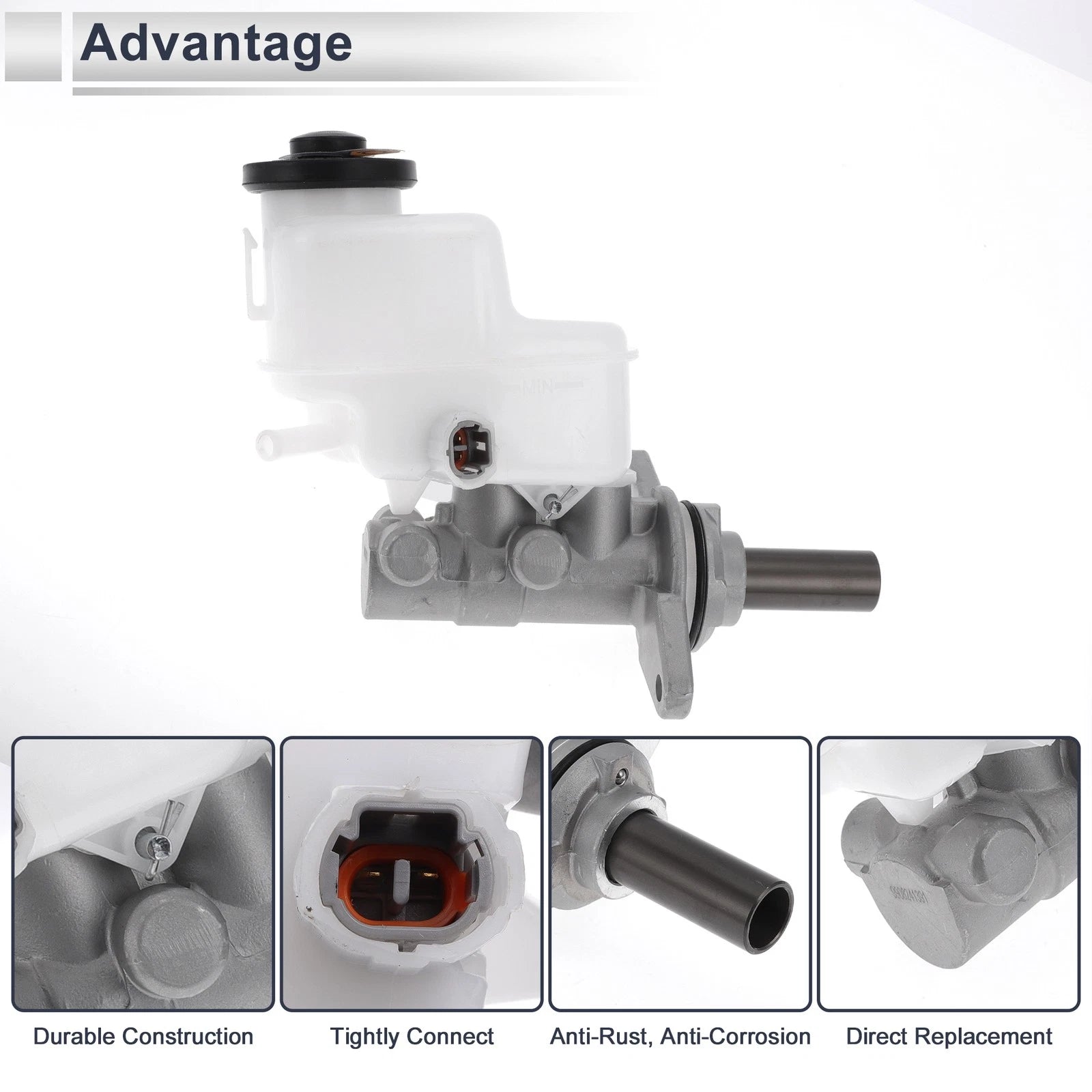 Brake Master Cylinder with Reservoir No. 4720104160 for Toyota Tacoma (1995–2023)
