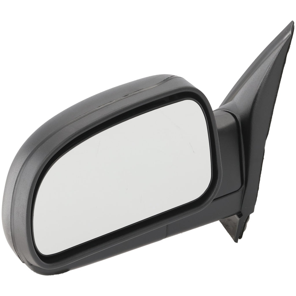 Manual Mirror for Chevrolet Trailblazer (2002–2009) Left Textured Black