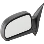 Manual Mirror for Chevrolet Trailblazer (2002–2009) Left Textured Black
