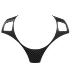 Carbon Style Steering Wheel Trim Cover for BMW E90/91 3-Series (2005–2012)