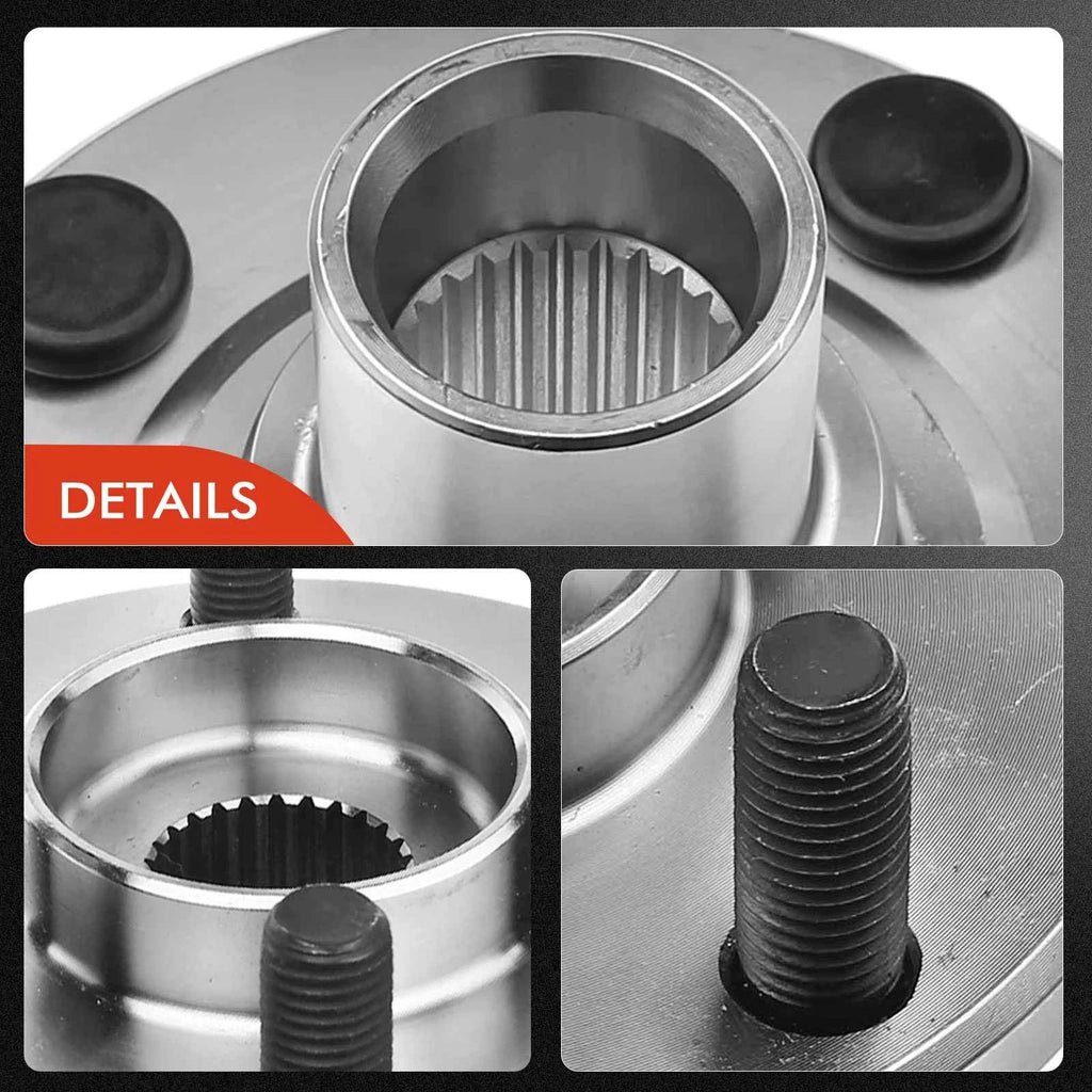 Rack & Pinion Hub Bearing Kit Front for Toyota Corolla & Chevy Prizm (1998–2002)
