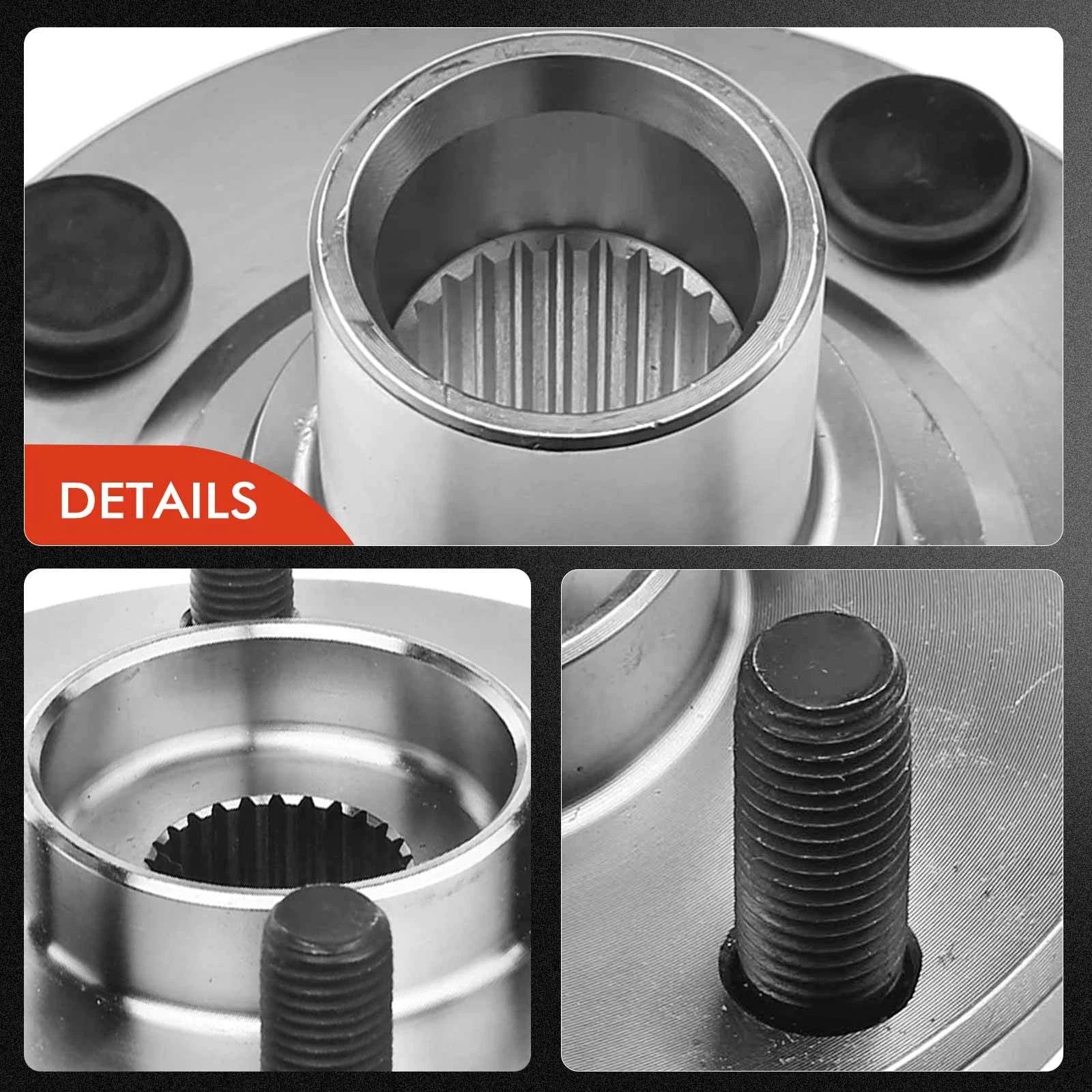 Rack & Pinion Hub Bearing Kit Front for Toyota Corolla & Chevy Prizm (1998–2002)