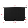 Retractable Cargo Cover for Toyota Prius (2019–2023)