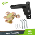2" Adjustable Trailer Towing Hitch Dual Ball for Various Models (YYYY–YYYY)