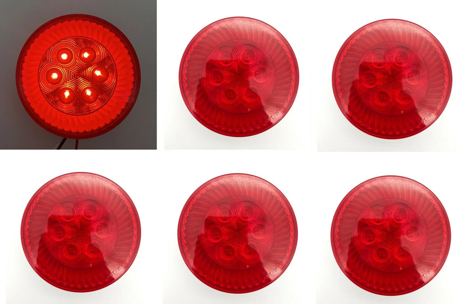 4" Round LED Stop Light Replacement for Ford Ranger PX (2011–2018)