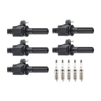 5X Ignition Coils + Spark Plugs for Chevrolet Colorado 3.7L L5 (2007–2012) UF497