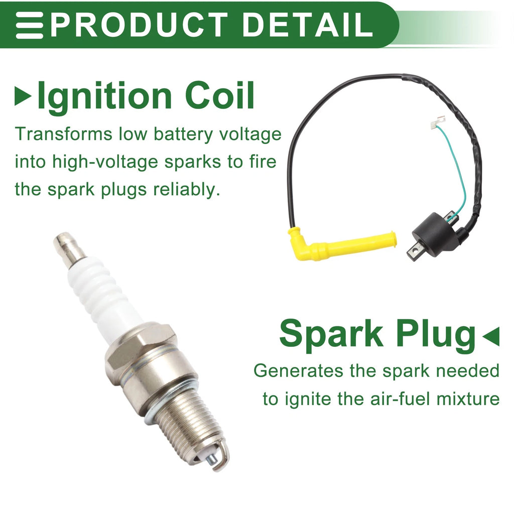 Set of 1 Ignition Coil for Honda Rincon 650 TRX650FA (2003–2005) No. 30500HN8003